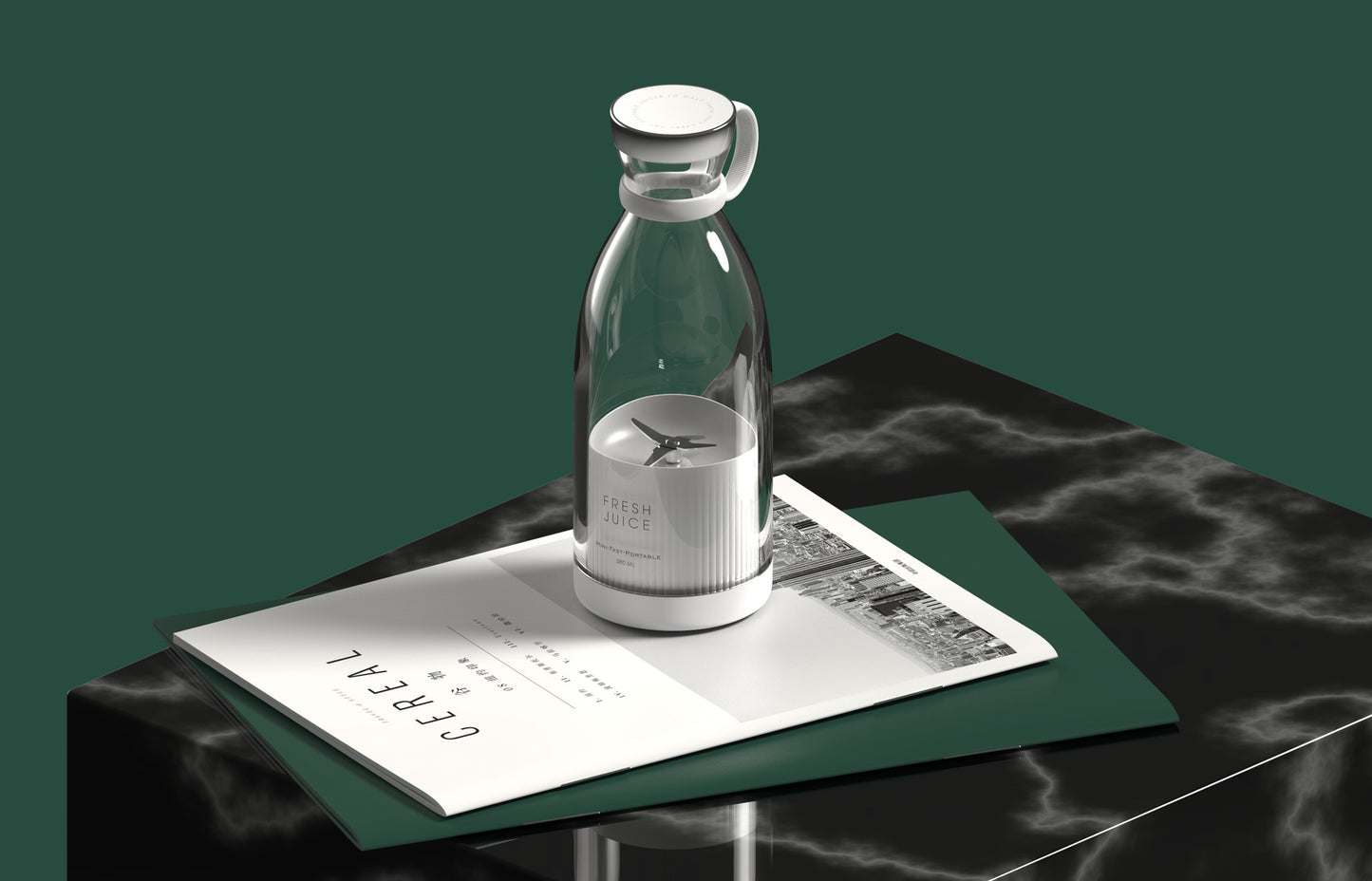 Smootitup Mixer – Kabellos. Kompakt. Frisch.